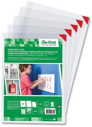 Kang Magnetic Closure Repositionable Pocket 14 x 11 Clear Frame 5/Pack P194750