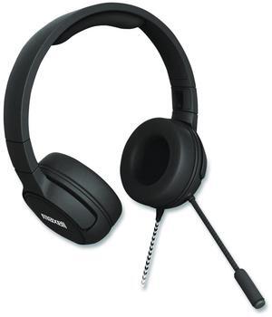 Maxell Kids Safe Listening Over-ear Headset with Boom Mic (198021) - Black
