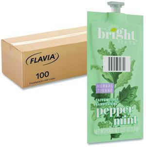 The Bright Tea Co. Peppermint Herbal Tea Freshpack 100/Carton 48025