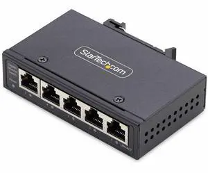 StarTech 5-Port Unmanaged Industrial Network Switch I51G-ETHERNET-SWITCH