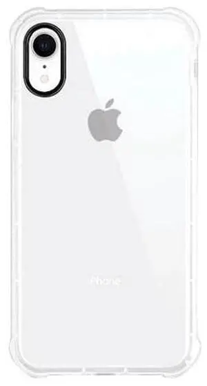 Centon OTM Basics Tough Edge Phone Case for iPhone Xr, Clear OB-YP