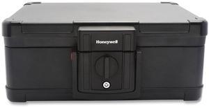 Fire and Waterproof Safe Chest with Carry Handle 16 x 12.6 x 6.6 Black 1533
