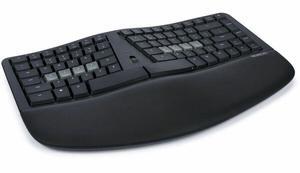 KINESIS mWave Ergonomic Keyboard Mechanical Switches, Bluetooth & USB, Programmable, Backlit