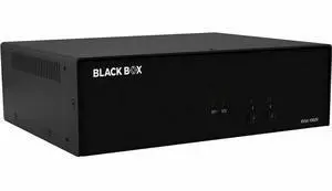 Black Box Secure KVM Switch NIAP 4.0 Certified 2-Port Single-Monitor DisplayPort KVS41002V