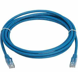 Eaton Tripp Lite Series Cat6 Gigabit Snagless Molded UTP Ethernet Cable RJ45 M/M PoE LSZH Blue 3 m 9.8 ft.