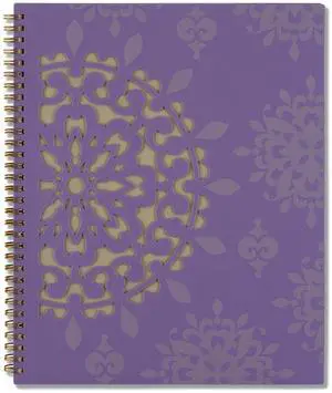 Vienna Weekly/Monthly Appointment Book 11 x 8.5 Purple 2024 122905