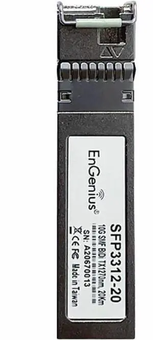 EnGenius SFP+ Switch 10Gig Bi-Directional Fiber Transceiver Module