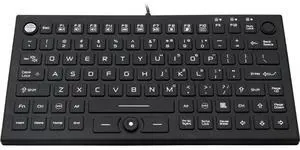 DSI WATERPROOF IP68 SILICONE COMPACT KEYBOARD W/ MOUSE POINTER BACKLIT