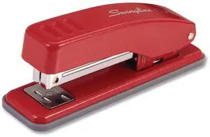 Cub Compact Metal Staplers 20 Sheet Capacity Rio Red S701070