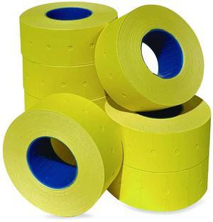 Punch-Hole Lavel 0.83 x 0.47 Yellow 1000/Roll 8 Rolls/Pack 211231510