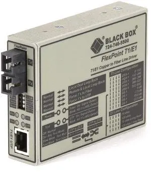 Black Box FlexPoint Modular Media Converter RS-232 to Fiber Singlemode ME662ASST