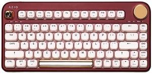 AZIO IZO Wireless Bluetooth Mechanical Keyboard Baroque Rose
