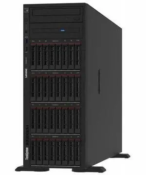 Lenovo ThinkSystem ST650 V3 7D7A1009NA 4U Tower Server 1 x Intel Xeon Silver 4410T 2.70 GHz 32 GB RAM Serial ATA 12Gb/s SAS Controller
