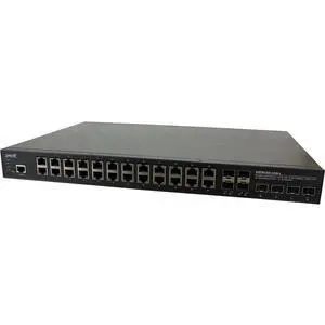 Transition Networks 24 Port 10/100/1000Base PoE Rack Mountable Switch
