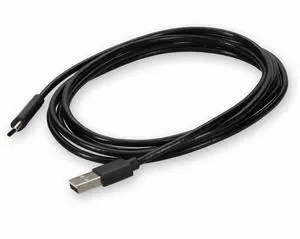 AddOn 50cm USB 2.0 A To USB 2.0 C Male To Male Cable Black USBEXTAC50CM