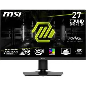 MSI 27" 320 Hz Rapid IPS UHD Gaming Monitor FreeSync (AMD Adaptive Sync) MAG 272URDF E16
