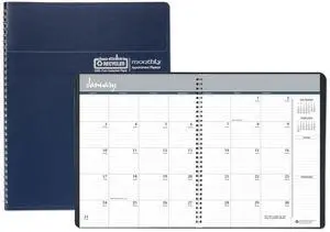 House of Doolittle Recycled Ruled Monthly Planner 11 X 8.5 Blue 2026 26207
