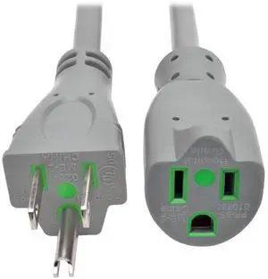 Tripp Lite 6ft Hospital-Grade Extension Cord (NEMA 5-15P HG to NEMA 5-15R HG) Tripp Lite 6ft Hospital-Grade Extension Cord (NEMA 5-15P HG to NEMA 5-15R HG)