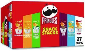 Snack Stack Variety Pack Crisps 6 0.67 and 21 0.74 oz/Tubs 27/Carton KEE18263