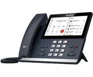 Yealink MP56 E2 IP Phone Corded Corded/Cordless Bluetooth Wi-Fi Wall Mountable Stand Mountable Classic Gray