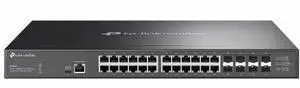 Omada 24-Port 10GBASE-T L2+ Managed Switch with 8 10GE SFP+ Slots