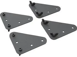 Heckler Design Mounting Adapter Kit for Display Stand Cart LCD Display H497BG