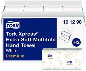 Xpress Extra Soft Multifold Towel 2-Ply 9.12 x 12.8 White 94 Towels/Pack16 Packs/Carton 101298