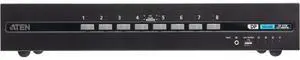 ATEN CS1148DP4C 8-Port USB DisplayPort Dual Display Secure KVM Switch with CAC