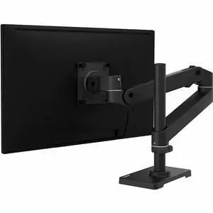 Ergotron LX Pro Premium Monitor Arm, Single Monitor Desk Mount upto 34", Black