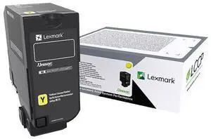 Lexmark Yellow Toner Cartridge - 12500 Pages - For Lexmark CS735  71C0X40