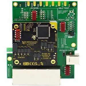 Brainboxes Pure Embedded Industrial Gigabit Ethernet Evaluation Kit PE415
