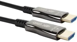 QVS 45m Active HDMI UltraHD 4K/60Hz 18Gbps with Ethernet High Speed Cable HF45M