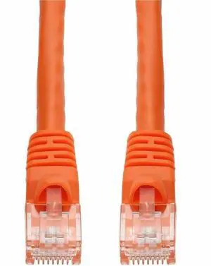 AddOn 15ft Orange CAT 6 PVC Ethernet Cable Snagless Bubble Boot RJ-45 M/M AddOn 15ft Orange CAT 6 PVC Ethernet Cable Snagless Bubble Boot RJ-45 M/M