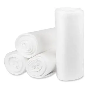 Eco Strong Plus Can Liners 33 gal 13 mic 33 x 39 Natural 250/Carton PCRH333913N