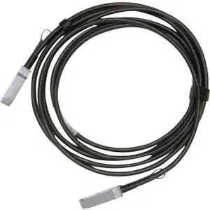 Mellanox MCP1600-C002E30N Passive Copper Cable ETH 100GbE 100Gbs QSFP28 2m Black