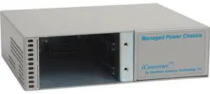 Omnitron iConverter 2-Unit AC Powered Unmanaged Chassis w/ Power Supply Omnitron iConverter 2-Unit AC Powered Unmanaged Chassis w/ Power Supply