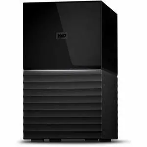 WD 28TB My Book Duo Desktop RAID External Hard Drive 256-Bit AES Encryption - USB 3.2 Gen1 (WDBFBE0280JBK-NESN)