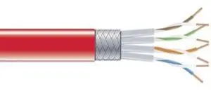 BLACK BOX EVNSL0272RD-1000 CAT6 250MHZ STR SFTP PVC RD 1000FT SPL