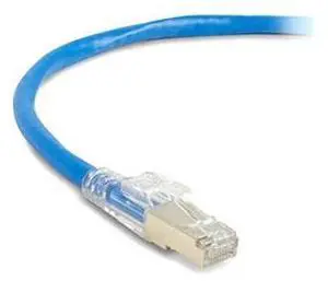Black Box GigaTrue 3 5ft Cat.6a U/FTP Patch Network Cable Blue C6APC80SBL05