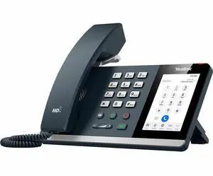 Yealink MP54 E2 IP Phone Corded Corded/Cordless Bluetooth Wi-Fi Wall Mountable Stand Mountable Classic Gray 1301120