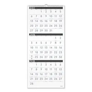 AT-A-GLANCE® Contemporary 2026 3-Month Reference Wall Calendar, Large, 12" x 27"