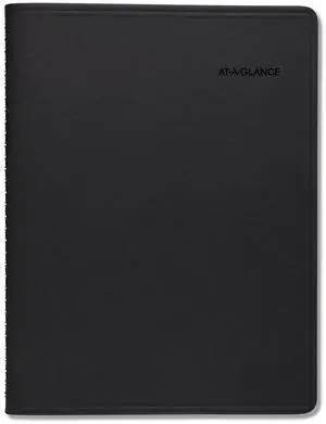 AT-A-GLANCE® QuickNotes® 2026 Weekly Monthly Appointment Book Planner, Black, Large, 8 1/4" x 11"