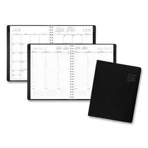 AT-A-GLANCE® Contemporary 2026 Weekly Monthly Planner, Black, Large, 8 1/4" x 11"
