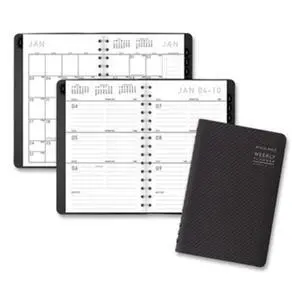 At-A-Glance Contemporary Weekly/Monthly Planner Block 8x5.5 Graphite Cover 2026
