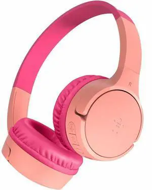 Belkin SoundForm Children's Mini Wireless Headphones Pink AUD002BTPKV3