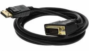 AddOn 3ft DisplayPort Male to DVI-D Male Black Adapter Cable (Requires DP++)
