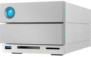 LaCie 2big Dock 32TB USB 3.2 Gen 2 External Hard Drive STLG32000400 Black