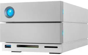 LaCie 2big Dock 32TB USB 3.2 Gen 2 External Hard Drive STLG32000400 Black