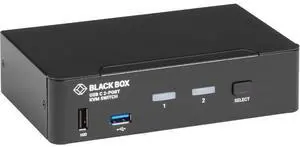 Black Box USB-C 4K KVM Switch 2-Port
