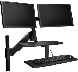 Kensington Dual Monitor Smart Fit Sit/Stand Workstation (K52796WW)